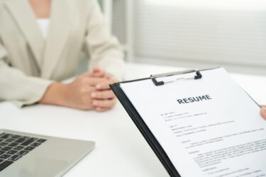 Job application resume