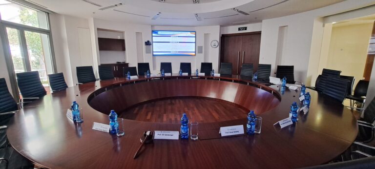 A conference round room in SNI